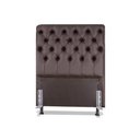 Ver imagem 1 de Cabeceira de Cama Box Solteiro 88cm Pádua Couro Café