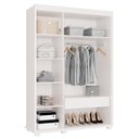 Ver imagem 2 de Guarda Roupa Infantil Belize 3 Portas 100% Mdf Luade Moveis:branco