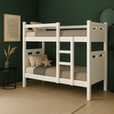 Ver imagem 2 de Beliche Adulto ou Infantil com 02 Colchões D33 Reforçada com Escada Lateral Segura e Grades em Toda