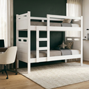 Ver imagem 4 de Beliche Adulto ou Infantil com 02 Colchões D33 Reforçada com Escada Lateral Segura e Grades em Toda