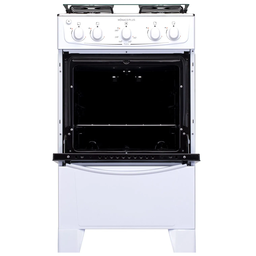 Fogão 4 bocas Atlas Mônaco Plus Branco Mesa inox e acendimento automático - 3