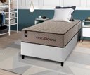 Ver imagem 1 de Conjunto Cama Box Espuma San Diego Bege Solteiro 88x188x67