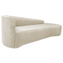 Ver imagem 4 de Kit Divã Recamier Orgânico França 250cm Lado Direito e Poltrona Amore Bouclé