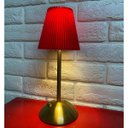 Ver imagem 3 de Luminaria Abajur de Mesa Led 3 Tons Controle de Intensidade Bateria Recarregavel Usb Cabeceira Quart
