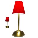 Ver imagem 1 de Luminaria Abajur de Mesa Led 3 Tons Controle de Intensidade Bateria Recarregavel Usb Cabeceira Quart
