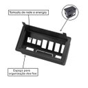 Ver imagem 4 de Mesa de Reunião Diretoria - 2,40x1,20M - Workstart - Nogal Sevilha/Preto - 22012