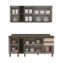 Ver imagem 3 de Cozinha Completa Connect 8 Portas 2 Gavetas 100% Mdf Ce809 Duna/cristai - Henn
