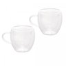 Conjunto 2 Xícaras Café Parede Dupla Vidro Borossilicato Modern 80ml - Lyor - 3