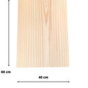 Ver imagem 2 de Tabua Madeira Pinus Aparelhada 18 mm - 60 x 40 cm