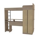 Ver mais imagens de Cama Suspensa Multifuncional com Mesa Gamer 2 Portas Konza