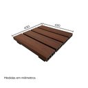 Ver imagem 2 de Deck Modular 43x43cm Texturizado In Brasil