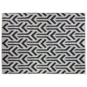 Ver imagem 4 de Tapete Sala Vegas Prime 200x300 Cm Cinza Preto Geometrico 3d