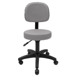 Mocho de Estetica Nice BP - Cinza claro - 2 Mocho de Estetica Nice BP - Cinza claro - 2