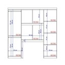 Ver imagem 3 de Guarda Roupa Casal 6 Portas Montagem Flex Branco Carraro