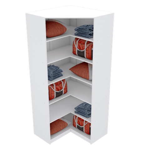 MÓDULO CLOSET CANTO A2,20 M304.B (PRATELEIRAS PARA LOJA OU CLOST) MUNDI MOVEIS