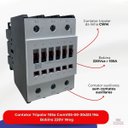 Ver imagem 5 de Contator Tripolar 105a Cwm105-00-30d23 1na Bobina 220v Weg