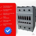 Ver imagem 6 de Contator Tripolar 105a Cwm105-00-30d23 1na Bobina 220v Weg