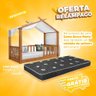 Cama Infantil Montessoriana Casinha - Mel + Colchão Caede - 4