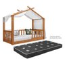 Cama Infantil Montessoriana Casinha - Mel + Colchão Caede - 2