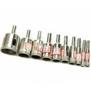 Ver imagem 3 de Kit 10 Brocas Diamantadas Corta Vidro Mármore Piso Cerâmica 6-30mm