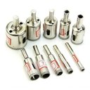 Ver imagem 4 de Kit 10 Brocas Diamantadas Corta Vidro Mármore Piso Cerâmica 6-30mm