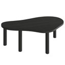 Ver imagem 1 de Mesa de Centro de Madeira Maciça Preta