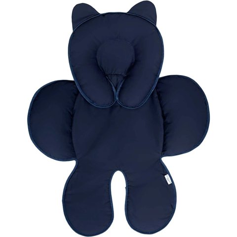 Capa de Bebê Conforto Algodão Anatômica Batistela Ref:d021 65x50 - Único - Azul Marinho