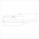Ver imagem 5 de Frigideira Reta Tramontina My Lovely Kitchenm Alumínio Vermelho Starflon Max 24 Cm 2 L