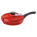 Ver imagem 3 de Frigideira Reta Tramontina My Lovely Kitchenm Alumínio Vermelho Starflon Max 24 Cm 2 L