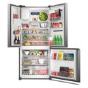 Ver imagem 4 de Geladeira Electrolux Frost Free Inverter 540 Litros 3 Portas Inox Look - IM8IS