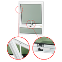 Ver imagem 2 de Maxim-Ar Alumínio 80 x 60 c/Band Confort V.Boreal Branco Brimak