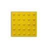 Piso Tátil Alerta Direcional 16pçs Pvc 25x25 Cores Total 1m² Amarelo Alerta - 4