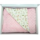 Ver imagem 2 de Cobertor para Bebê Bebê Fleece 3d Fun Gatinhos Rosa - Hug