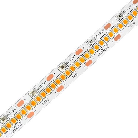 Fita Led 5m 12v Ip20 16w 3000k 336led/m 10mm-astraled