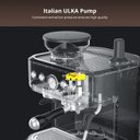 Ver imagem 5 de Takywep Máquina de Espresso com Moedor 15 Bar Prata