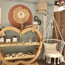 Ver imagem 2 de Poltrona Suspensa Macrame Decoração de Quarto e Espaços Livre