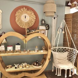Poltrona Suspensa Macrame Decoração de Quarto e Espaços Livre - 2
