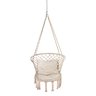 Poltrona Suspensa Macrame Decoração de Quarto e Espaços Livre - 1