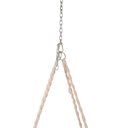 Ver imagem 3 de Poltrona Suspensa Macrame Decoração de Quarto e Espaços Livre