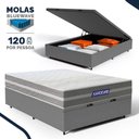Ver imagem 3 de Cama Box Baú com Colchão Gazin de Molas Ensacadas One Face Air Up Casal 138cm