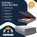 Ver imagem 6 de Cama Box Baú com Colchão Gazin de Molas Ensacadas One Face Air Up Casal 138cm