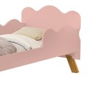 Ver imagem 7 de Mini Cama Angel com Cama Auxiliar 156x80 Cm Mdf Rose Decmade