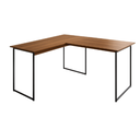 Ver imagem 2 de Mesa em L para Escritório com Espaço para Computador Max 90x150 cm - Freijó