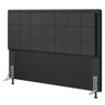 Cabeceira Cama Box Casal Canada 140 Cm Suede MV Estofados Cinza - 1