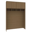 Ver imagem 1 de Guarda Roupa Modulado Ponte 163cm 04 Portas 245cm Alt Setiba