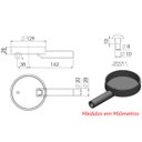 Ver imagem 1 de Queimador Simples Fogão Industrial de Ferro Fundido N02 13cm