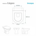 Ver imagem 4 de Assento Sanitário Acrílico Calypso Cinza para Vaso Incepa