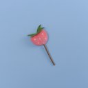 Ver imagem 5 de Brinquedo Pelúcia Morango Graveto Matatabi para Gatos - Oikos Animal