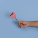 Ver imagem 6 de Brinquedo Pelúcia Morango Graveto Matatabi para Gatos - Oikos Animal