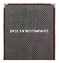 Ver imagem 5 de Tapete Sisal Sala Quarto 1,00x1,50 Antid. Preto/cinza S-587